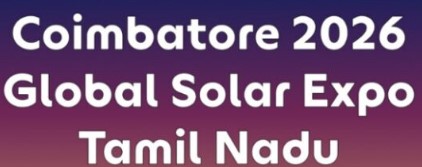 Coimbatore 2026 Global Solar Expo Tamil Nadu