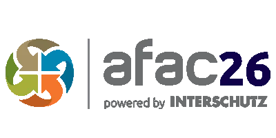 AFAC powered by INTERSCHUTZ Australia 2026 logo